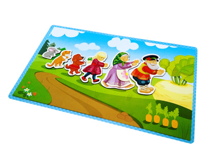 Игра магнитная "В гостях у сказки" Серия Магнитные истории (европодвес)