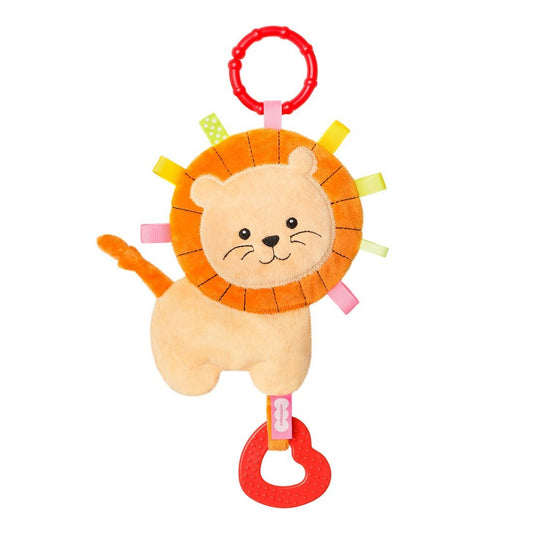 Игрушка Мякиши подвеска Хрустящий Лев Боня с петельками
