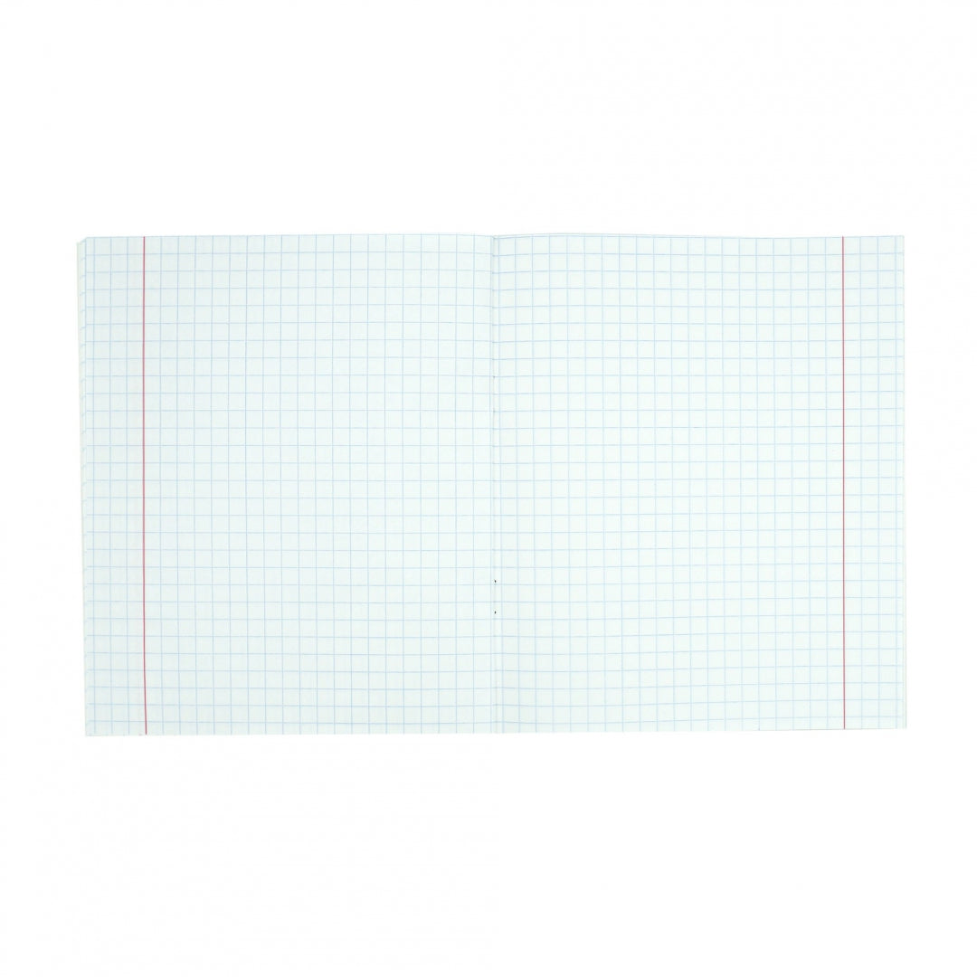 Тетрадь школьная "Однотонная серия" (12 листов, крупная клетка, в ассортименте)