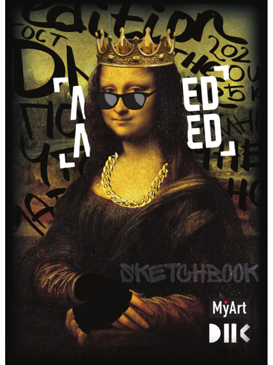 MyArt. СКЕТЧБУК "ДНК" МОНА ЛИЗА