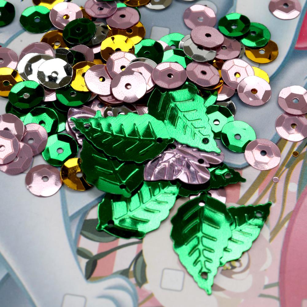 Аппликация пайетками 3D Мэри МУЛЬТИ АРТ в кор.100шт