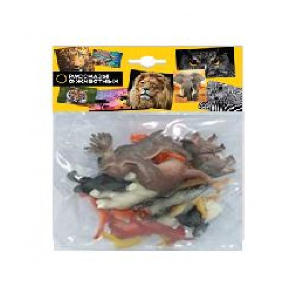 Пластизоль дикие животные 12 шт. dans le paquet. ИГРАЕМ ВМЕСТЕ в кор.2*90наб