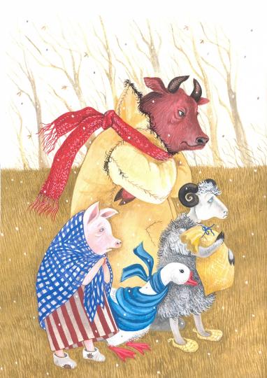 К нам идет Новый год! Стихи и сказки (ил. М. Литвиновой, Ю. Устиновой)