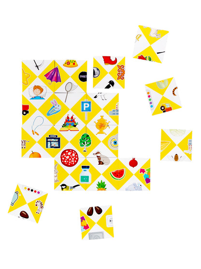 Игра логопедическая настольная "Логопазл. Отработка сложного звука" С, З, Р, Л