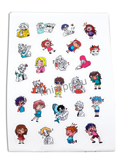 100 НАКЛЕЕК. АНИМЕ