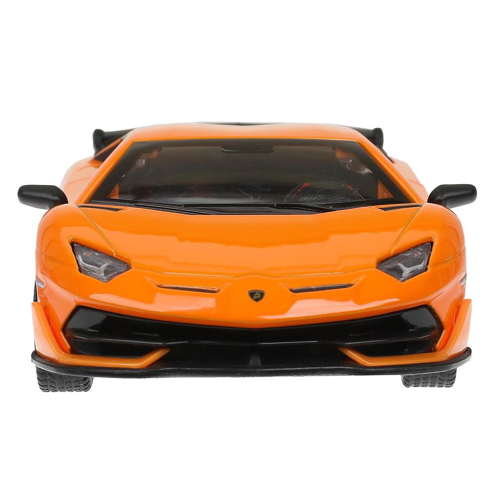 Машина металл свет-звук lamborghini aventador svj, 15,5 см, двери, инерция Технопарк в кор.2*24шт