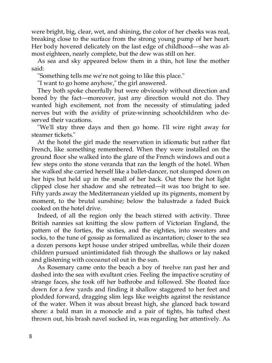 Tender Is the Night: на англ., яз