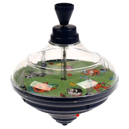 Играем вместе. Юла "Три Кота" свет-звук, кор.13*14*13 см арт.ZY986307-R1