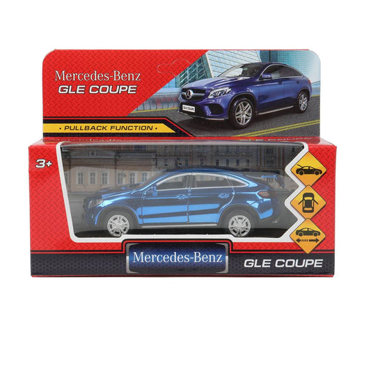Machine en métal MERCEDES-BENZ GLE COUPÉ pour 12 cm, double, sinié ХРОМ, cor. Parc technologique dans le cor.2*36шт