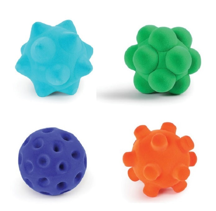 Rubbabu. 20700 Набор мячей 4 шт. из каучука