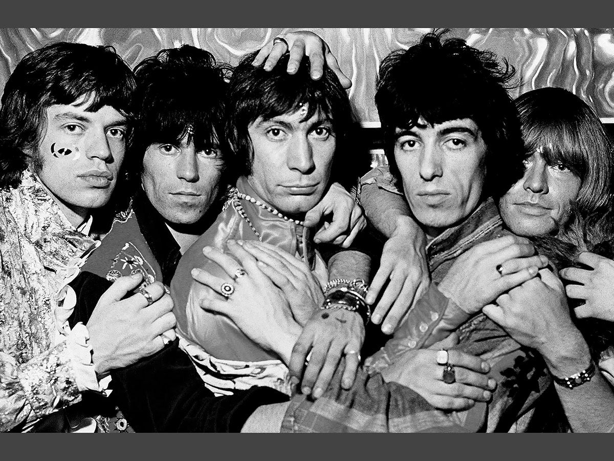 ПОСТЕР. Серия легенды рока. Rolling Stones 1. Формат А3