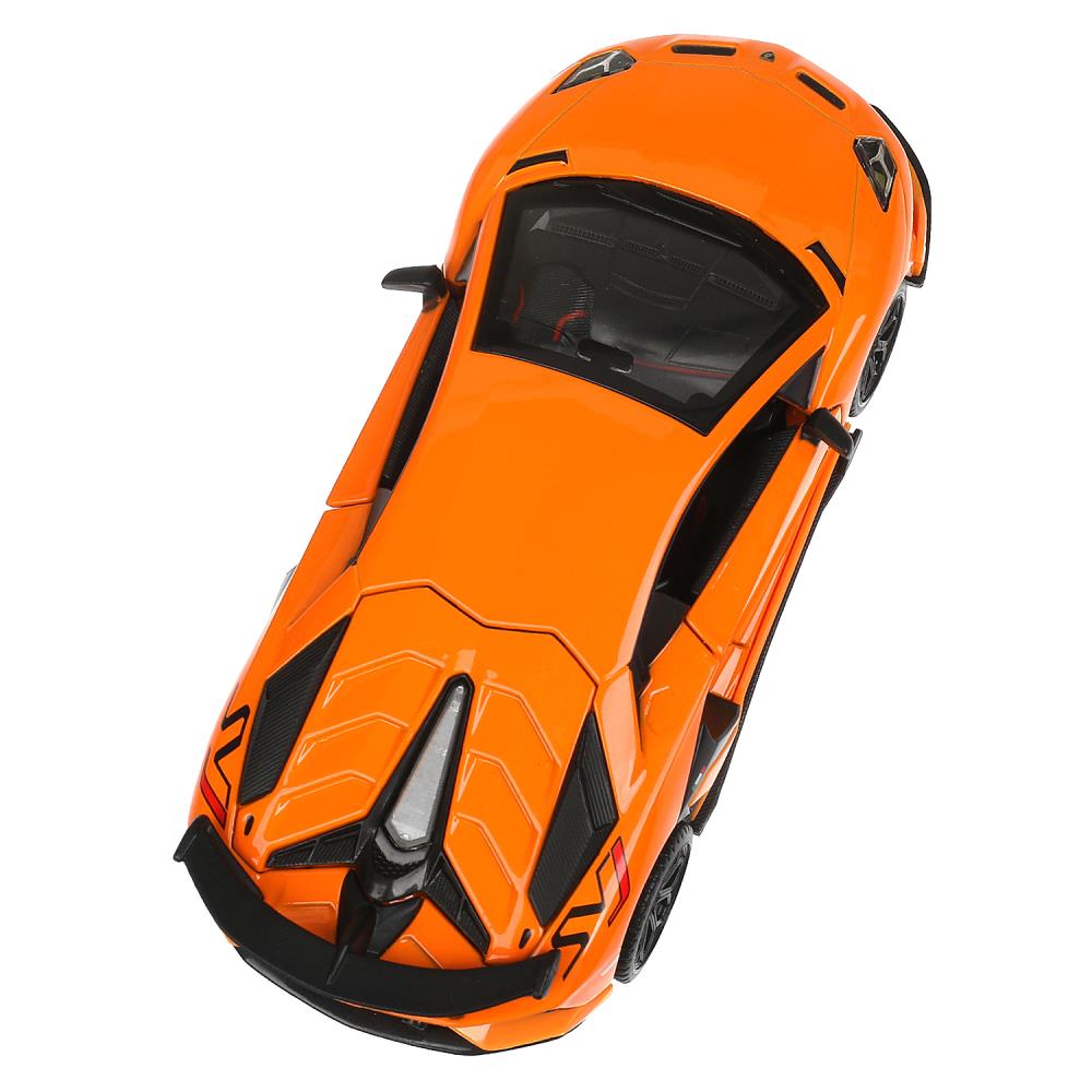 Машина металл свет-звук lamborghini aventador svj, 15,5 см, двери, инерция Технопарк в кор.2*24шт