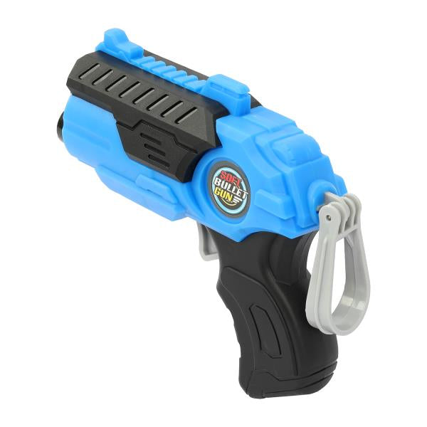 Бластер ЧЕЛОВЕК-ПАУК мягкие пули, фигурка, блист.29*19*4 см - в кор.2*84шт