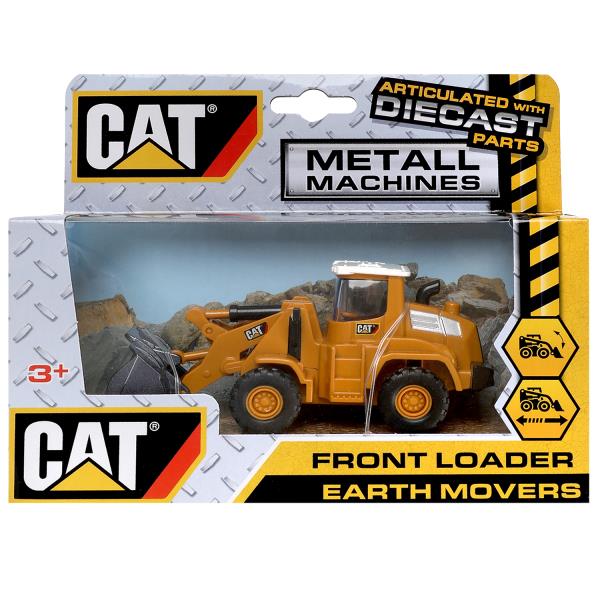 Модель металл ПОГРУЗЧИК Лицензия кат 12,5см инерц., подв.дет. - в кор.2*72шт