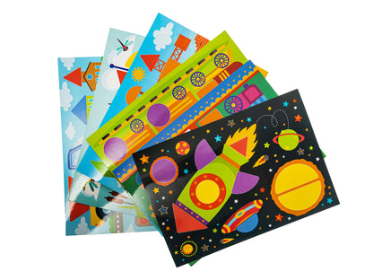Пазл деревянный в картинках 32 эл Baby Toys (12 картинок)