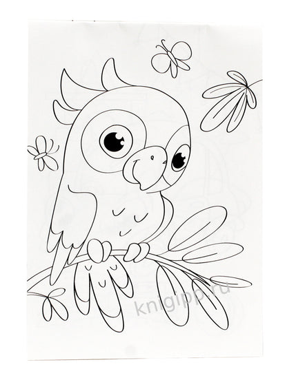 МИНИ-РАСКРАСКА А5 эконом. ПЕРВЫЕ КАРТИНКИ