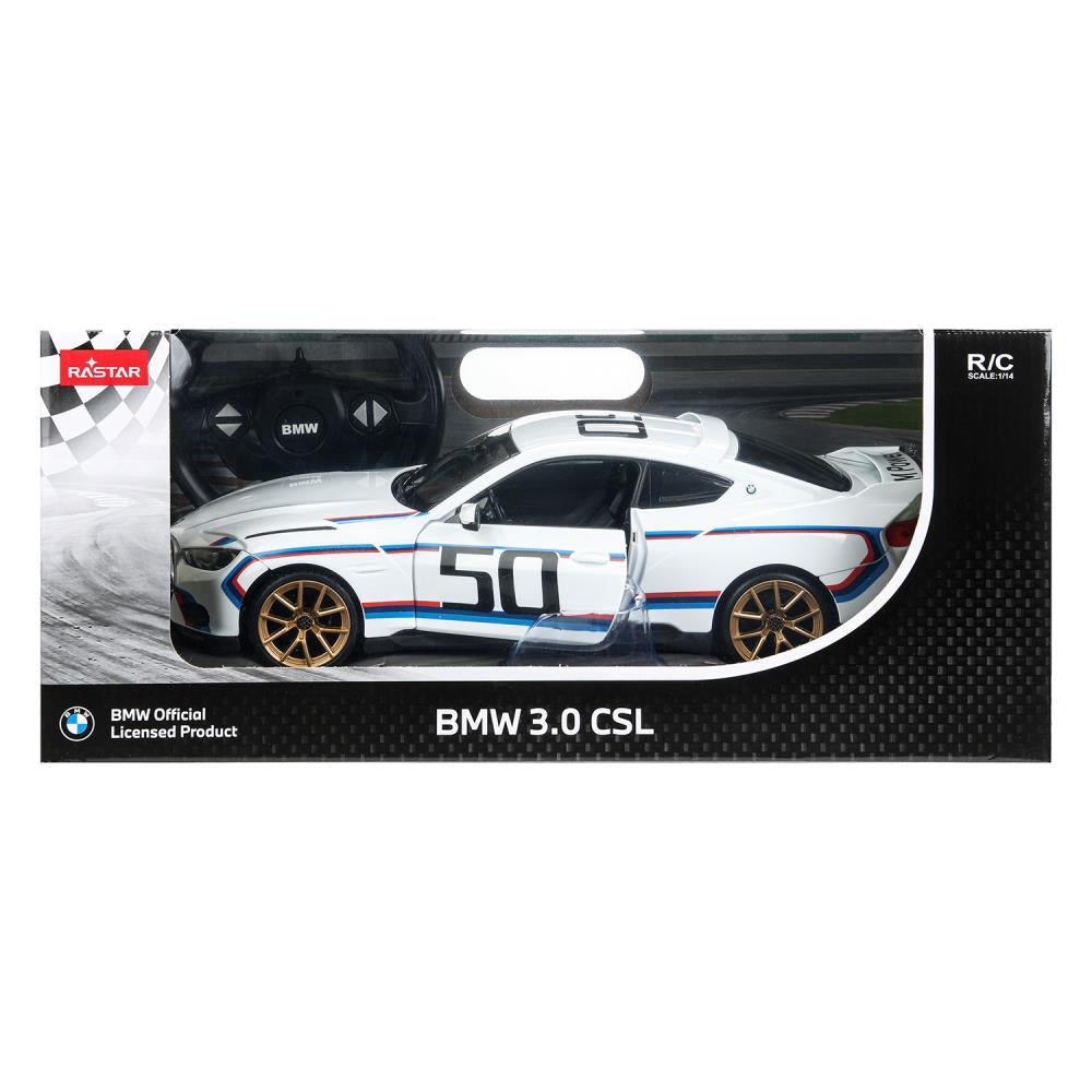 Машина р/у BMW 3.0 csl 1:14, свет, 2 ск-ти, двери открываются Rastar в кор.6шт