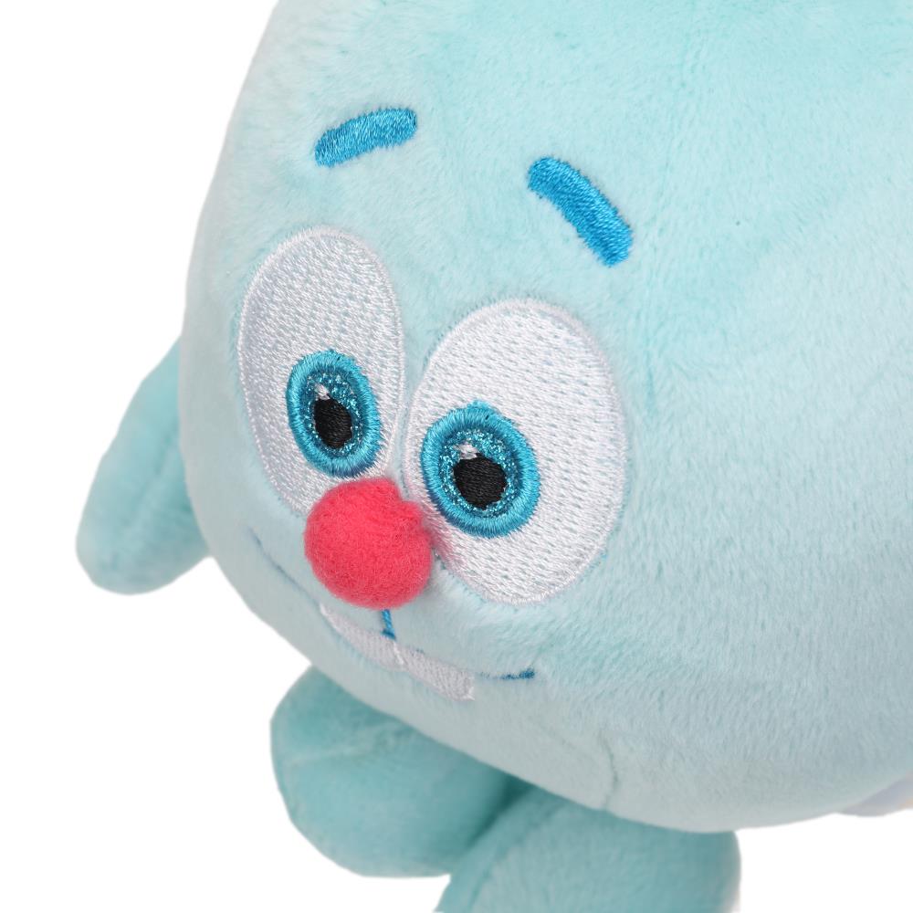 Игрушка мягкая Смешарики Крош 15 см, муз. puce, dans un paquet. "МУЛЬТИ-ПУЛЬТИ" dans кор.24шт