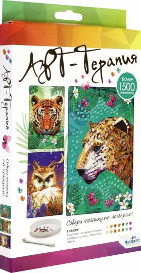 Набор для тв-ва Алмазные узоры Арт-терапия 3в1