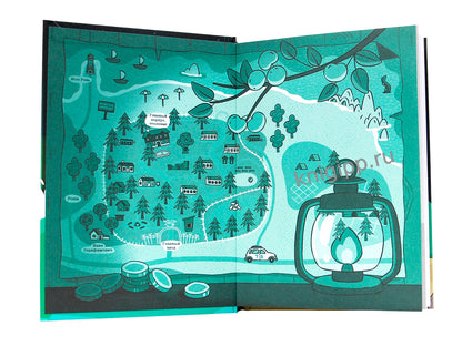 ДЕТСКИЙ ДЕТЕКТИВ С КОМИКСОМ. Светка Королёва и три мушкетёра. Призрак старого маяка