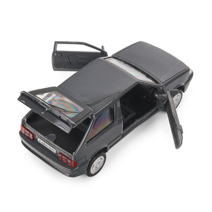 Machine en métal vaz-2113 12 cm, double, sac, argent, verre, cor. Parc technologique dans le cor.2*36шт