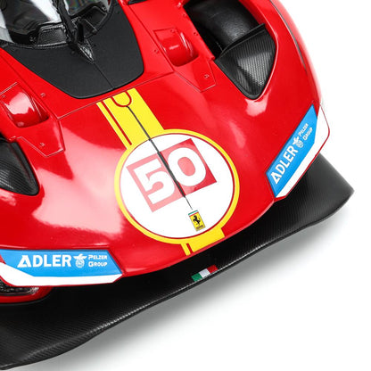 Машина р/у ferrari 499p 1:14, свет, 2 ск-ти, двери открываются Rastar в кор.6шт