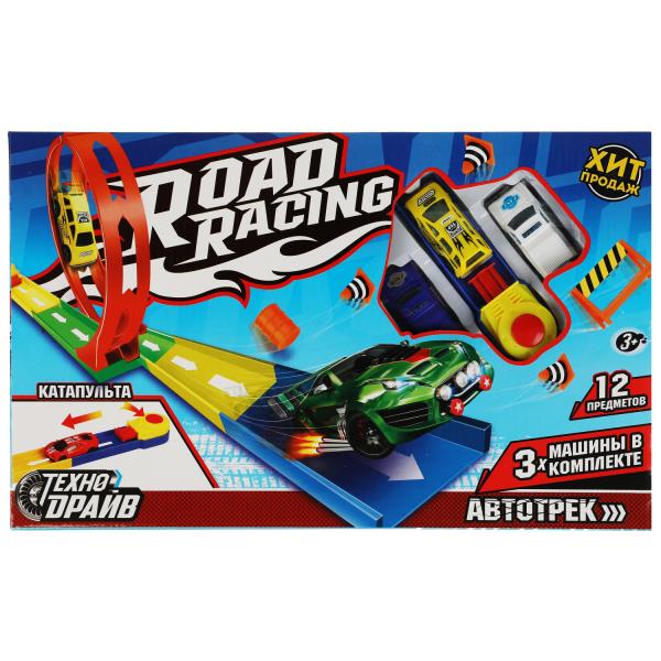 Véhicule avec catapulte, cor.41,5*25,6*4,5 cm, ТЕХНОДРАЙВ dans cor.2*30шт