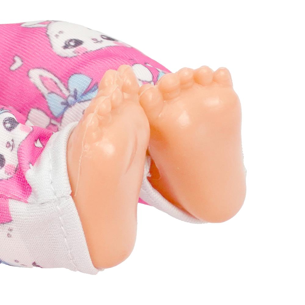 Пупс озвучивает 20см, пьет, пишет, закр. глазки, 3акс КАРАПУЗ в кор.24шт