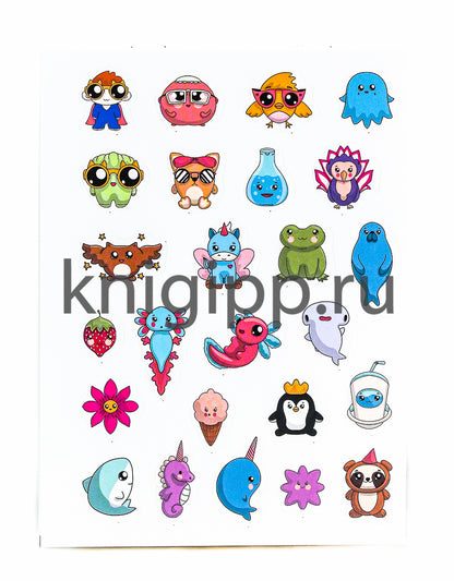 100 НАКЛЕЕК. НЯШКИ