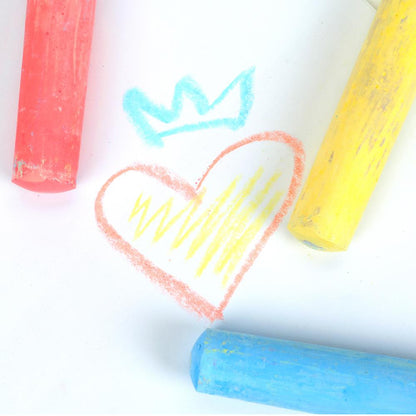 Мелки цветные, 4 цв СИНИЙ ТРАКТОР МУЛЬТИ АРТ в кор.48наб