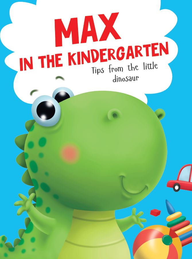 Max in the kindergarten (Макс в детском саду, мелов. 215х290)