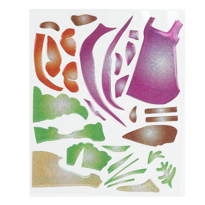 Аппликация гелевая Маша и Медведь МУЛЬТИ АРТ в кор.100шт