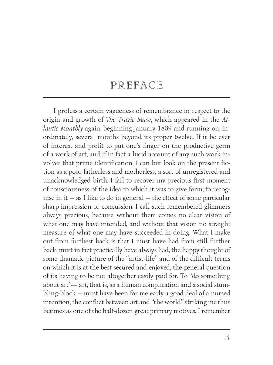 The Tragic Muse = Трагическая муза: на англ.яз
