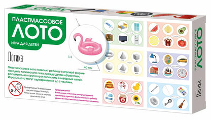 04520 Лото пластмассовое "Логика"