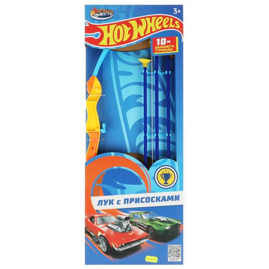 Лук с присосками, ХОТ ВИЛС кор.20,7*54,5*4см ИГРАЕМ ВМЕСТЕ в кор.2*36шт