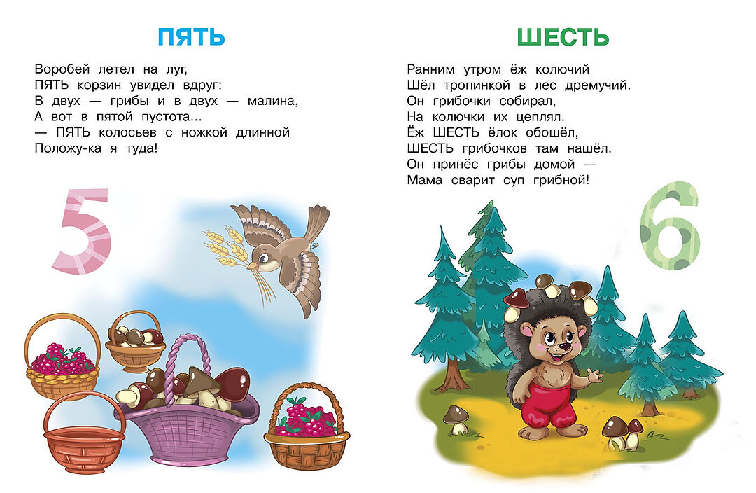 Цифры и счёт. Играем и учимся (с наклейками). /Шестакова.