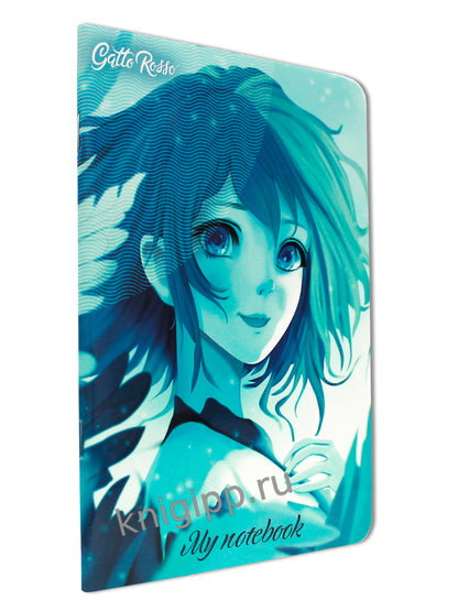 Gatto Rosso. Блокнот в клетку My notebook. ТАИНСТВЕННОСТЬ