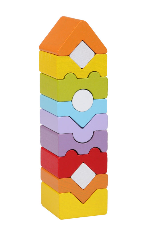 CUBIKA.14996/LD-11 Игрушка логическая "Башня" /24