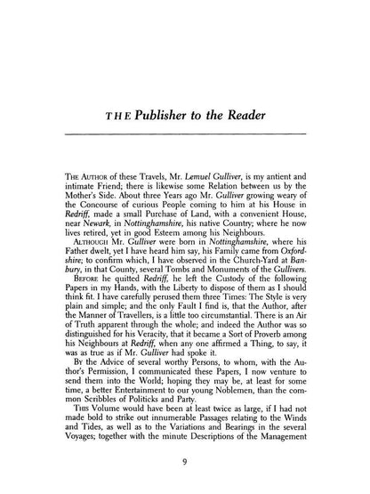 Gulliver's Travels: роман