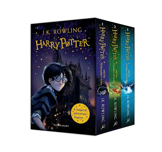 Harry Potter 1-3 Box Set: a Magical Adventure Begins J.K.Rowling Гарри Поттер:Волшебные приключения начинаются Бокс сет из 3 книг / Книги на англ.яз.