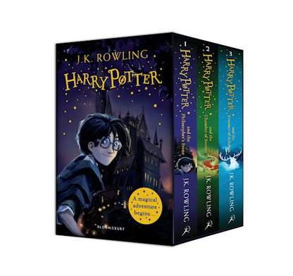 Harry Potter 1-3 Box Set: a Magical Adventure Begins J.K.Rowling Гарри Поттер:Волшебные приключения начинаются Бокс сет из 3 книг / Книги на англ.яз.
