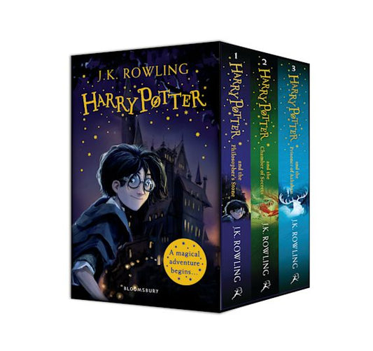 Harry Potter 1-3 Box Set: a Magical Adventure Begins J.K.Rowling Гарри Поттер:Волшебные приключения начинаются Бокс сет из 3 книг / Книги на англ.яз.