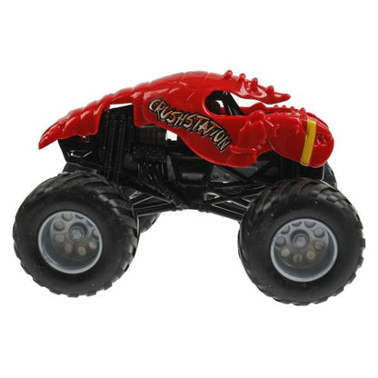 Machine en métal pour course sur route, 10 cm, grossière, brillante. Parc technologique en cor.2*144шт