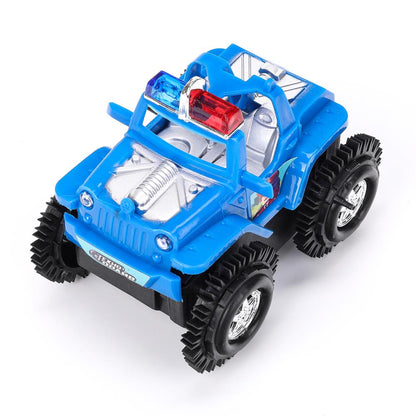 Машина-перевертыш на бат., кор.11,5*9,4*9,2см ТЕХНОДРАЙВ в кор.2*96шт