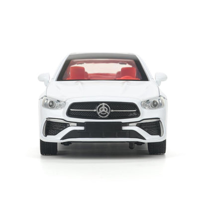 MERCEDES-BENZ 22 см, свет-звук, двери, капот, багажник, инерция - в кор.32шт