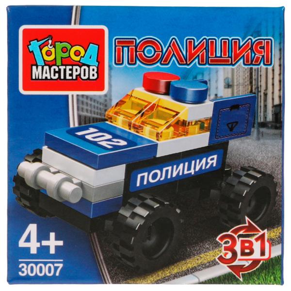 Конструктор ПОЛИЦЕЙСКИЙ machine 3в1, 24 jours. Grands maîtres en cor.2*120шт