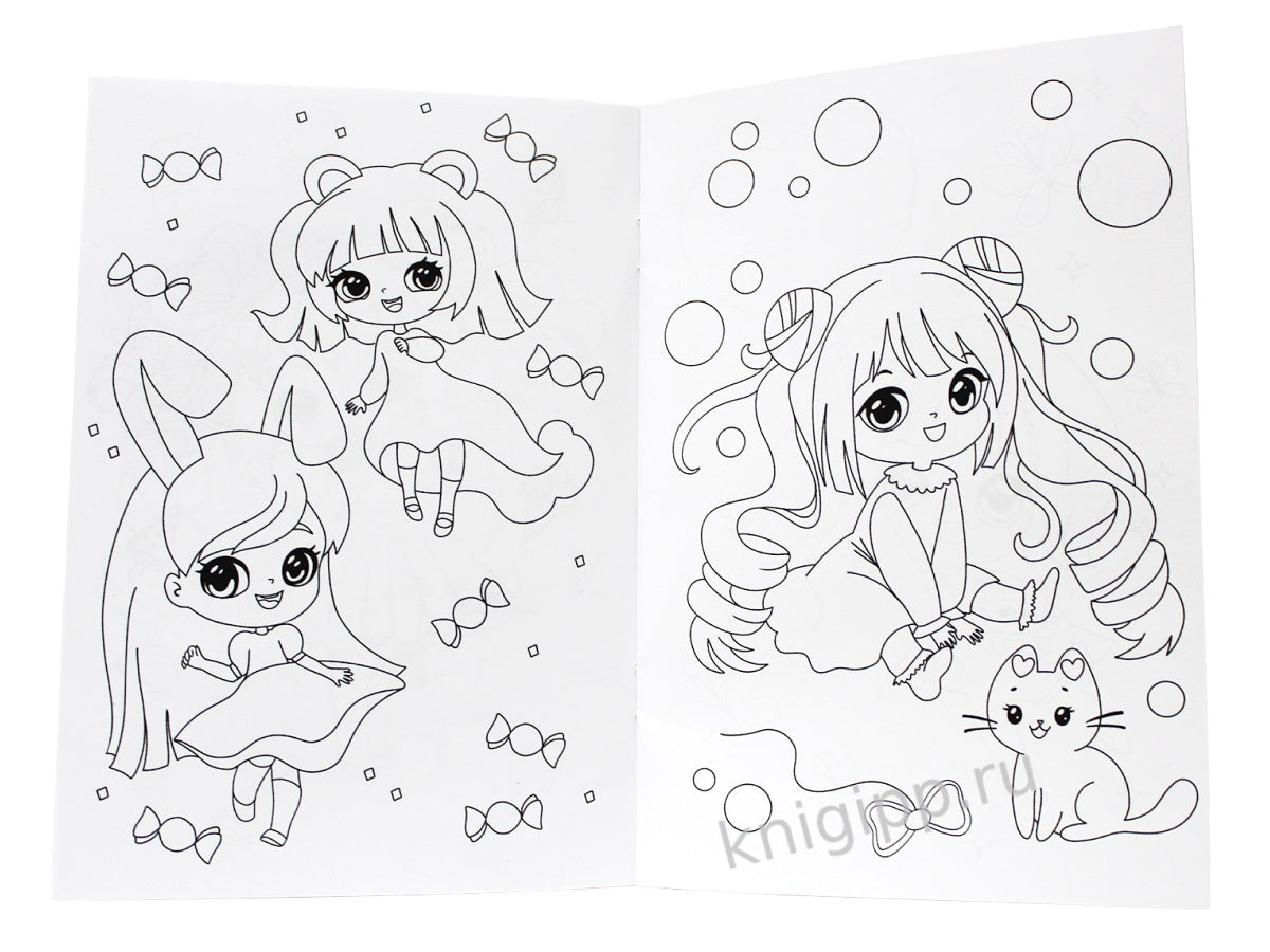 РАСКРАСКА А5 эконом. НЯШКИ