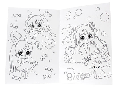 РАСКРАСКА А5 эконом. НЯШКИ