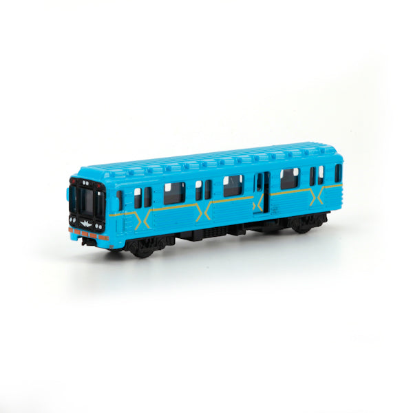 SB-16-06 219358 ВАГОН МЕТРО "ТЕХНОПАРК" МЕТАЛЛ. ИНЕРЦ. 15СМ, ОТКРЫВ. ДВЕРЬ В РУСС. КОР. в кор.2*24