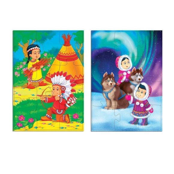 Играй и собирай. Арт. 2939 (пират, ковбои, индейцы, север)